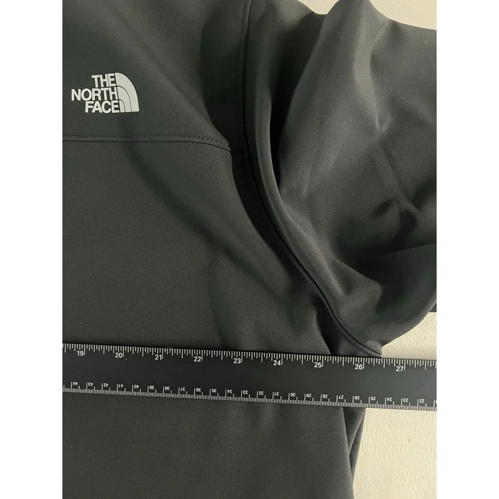 The North Face XXL 2XL Apex Barrier Soft Shell Jacket Black Logo Vons Safeway